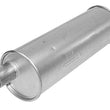 (2) 6" Round Universal Muffler 24" OAL 2.00ID 2.00ID Offset Offset