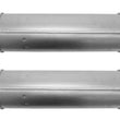 (2) 6" Round Universal Muffler 24" OAL 2.00ID 2.00ID Offset Offset