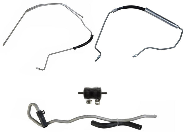 Power Steering Pressure Return Hose & Filter for Pontiac Aztek 2001-2005 FWD