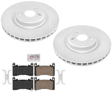 Front Coated Brake Rotors & Brake Pads For Acura MDX Type S 3.0L Turbo 2022-2025 - Photo 1