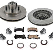 For 82-95 Chevrolet S10 Pick Up Rear Wheel Drive No ABS Brake Disc Rotors & Pads