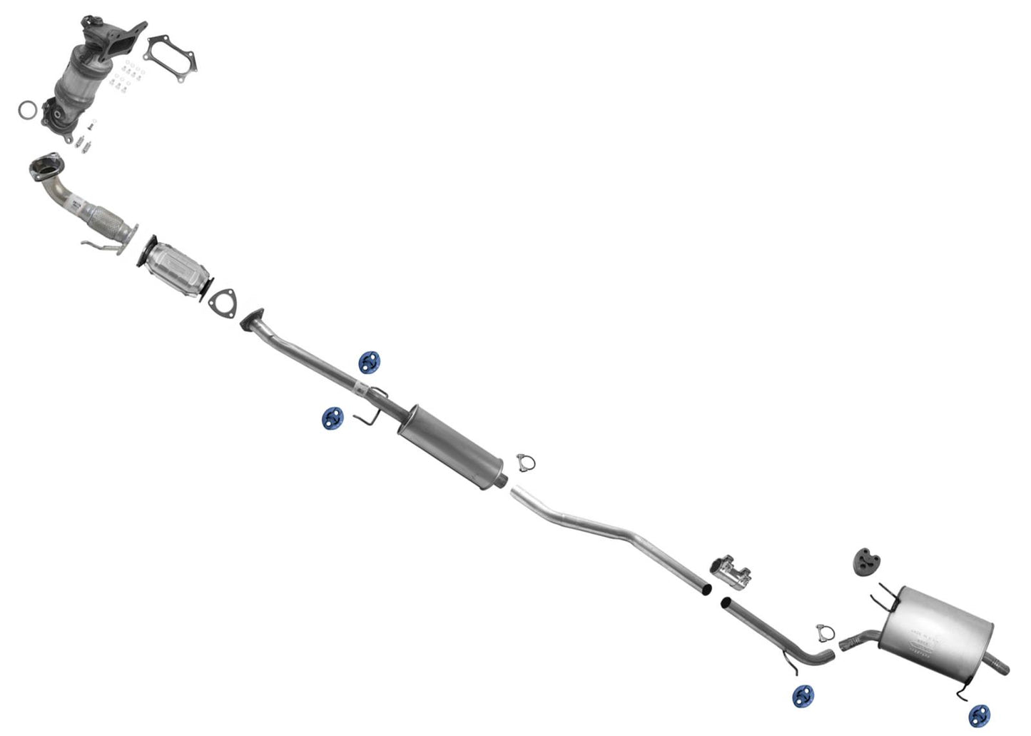 California Carb Approved Catalytic Converter For Honda Accord 2008-2012 2.4L