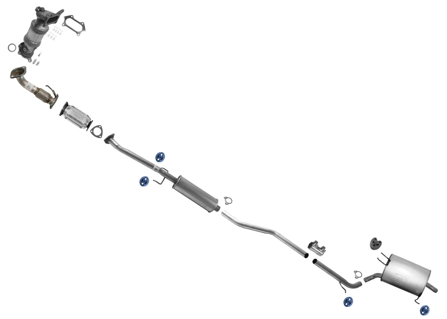 California Carb Approved Catalytic Converter For Honda Accord 2008-2012 2.4L