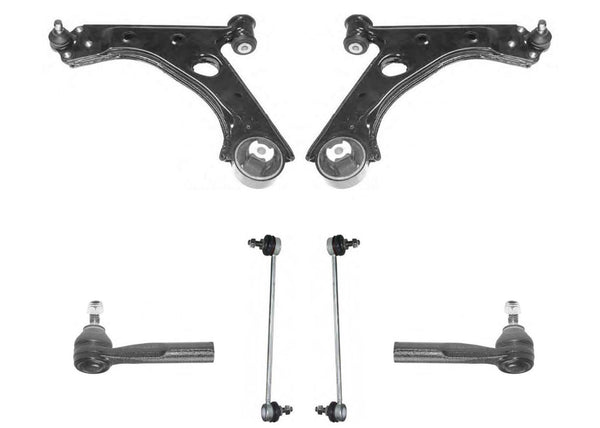 Front Lower Forward Control Arms Ball Joint Kit For 12-13 Alfa Romeo Mito 8pc