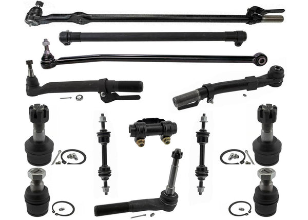 Outer Tie Rod Ends Drag Link For Ford F-250 Super Duty 2017-2024 4 Wheel Drive