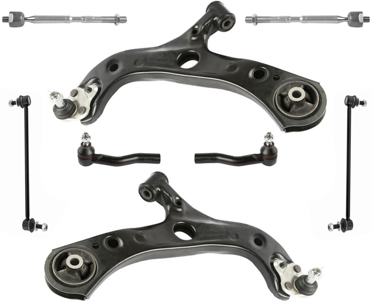 Front Lower Control Arms Tie Rods & Links For Toyota Corolla 2.0L 2020-2022