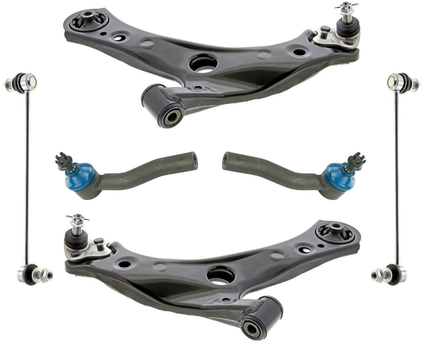 Front Lower Control Arms Tie Rods & Links For Toyota Corolla 2.0L 2020 2023 2024