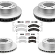 Ultra-Galvanized Brake Pads & Coated Rotors FOR 10-20 Express Van Rpo Code GU6