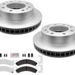 Fleet Front Galvanized Brake Pads & Coated Rotors For Express 3500 2003-2008