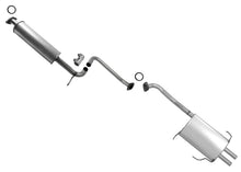 Resonator Pipe and Muffler for Nissan Maxima 2000 with Federal Emissions