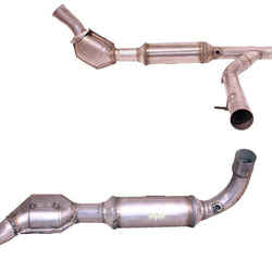 Se adapta a Ford F150 97-98 4.2L tracción trasera nuevos convertidores catalíticos izquierdo y derecho