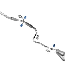 Flex Pipe Muffler & Rear Muffler Exhaust System for SAAB 9-3 1999 2000 2003 2.0L
