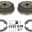 Rr Brake Drums Brake Shoes Springs for 2002 2003 2004 Toyota Camry 02-03 Solara