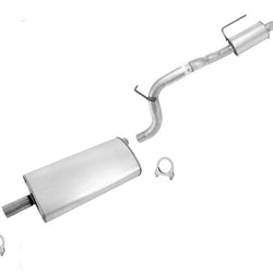 For 2007 2008 2011 Dodge Nitro 3.7L Exahust Muffler and Rear Tail Pipe Resonator