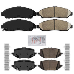 Front and Rear Ceramic Disc Brake Pads For Honda Pilot 2023-2024