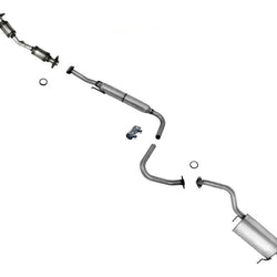 Converter Resonator & Muffler For Nissan Sentra 2.0L 2007-12 W/ Federal Emission