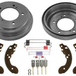 For 1996 1997 1998 Chevrolet Tracker Sidekick 2 Doors Rr Brake Drums & Shoes