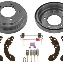 For 1996 1997 1998 Chevrolet Tracker Sidekick 2 Doors Rr Brake Drums & Shoes