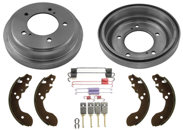 For 1996 1997 1998 Chevrolet Tracker Sidekick 2 Doors Rr Brake Drums & Shoes