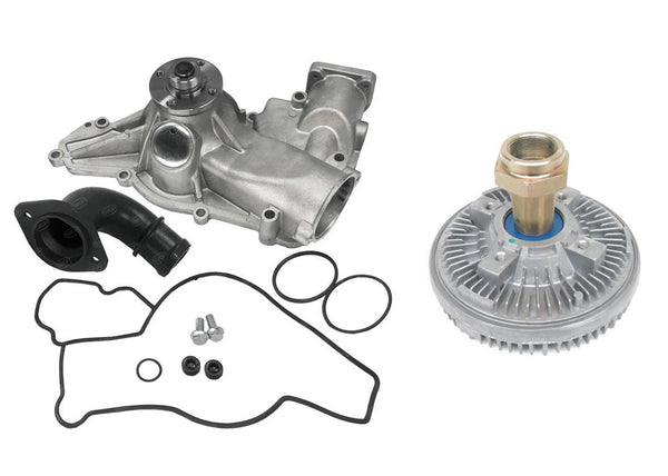 Nueva bomba de agua, junta y embrague de ventilador para F250 Ford Diesel 7.3L US4114 99-03