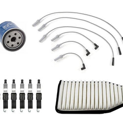 Wire Set Plugs Air Filter & Oil Filter Tune Up For Jeep Wrangler 3.8L 2007-2011