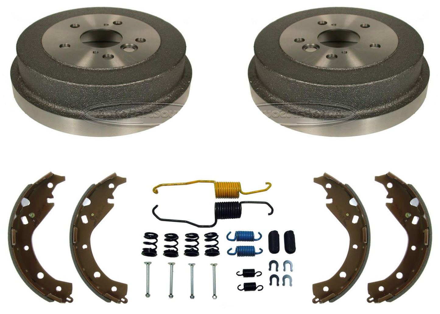 Brake Drums Brake Shoes Springs for Toyota Camry 2005 2006 North America
