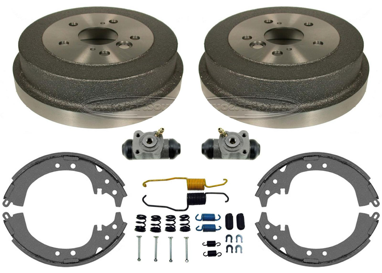 Rear Brake Drums Brake Shoes Springs Cylinder for Toyota Camry 2002 2003 2004