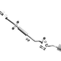 Rear Muffler Pipe Resonator Exhaust System for Honda CR-V CRV 2012 2013 2014