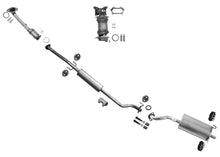 Rear Muffler Pipe Resonator Exhaust System for Honda CR-V CRV 2012 2013 2014