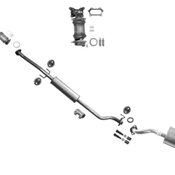 Rear Muffler Pipe Resonator Exhaust System for Honda CR-V CRV 2012 2013 2014