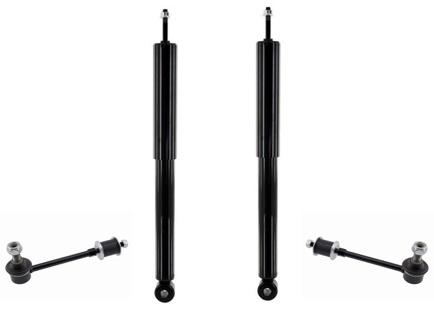 Amortiguadores traseros y eslabones de barra estabilizadora para Toyota 4Runner 4.0L 4.7L 2003-2009