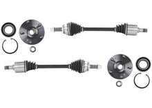 Front Wheel Bearing W/ Hubs & CV Axles For Honda CR-V CRV EX 2002 03 2004 2006