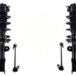 Front Struts Assembly & Sway Bar Links For Jeep Renegade 4 Wheel Drive 2015-2021