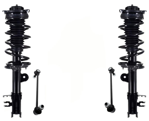 Front Struts Assembly & Sway Bar Links For Jeep Renegade 4 Wheel Drive 2015-2021