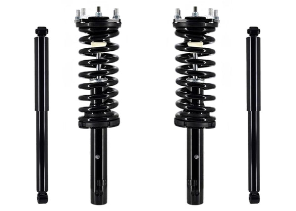 Coil Spring Struts Rear Shocks for Jeep Grand Cherokee V8 2005 2007 2009 2010