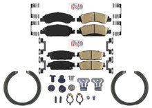 Front Rear Disc Brake Pads Parking Shoes For GMC Yukon 2009 2010 2011 2012 2013