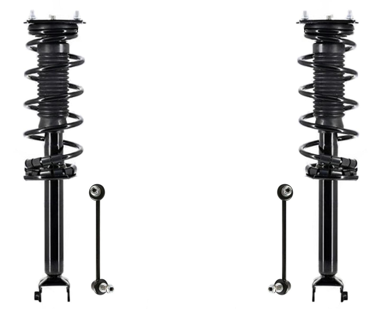 Rear Struts & Links For Q50 2014 15 2024 Rear Wheel Drive W/O Sport Suspension