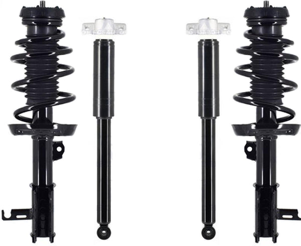 Front Struts W/ Coil Spring & Rear Shocks Absorber For Buick Verano 2012-2017