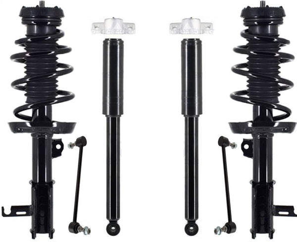 Front Complete Struts Rear Shocks & Front Links For Buick Verano 2012 2016 2017