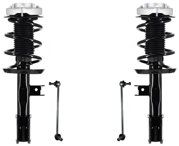 Front Complete Struts & Links For GLA250 2015 16 2020 W/ High Ground Clearance