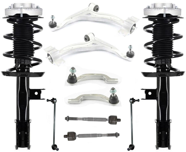 Front Struts Control Arms Tie Rods & Links For GLA250 15-20 W/ Sport Suspension