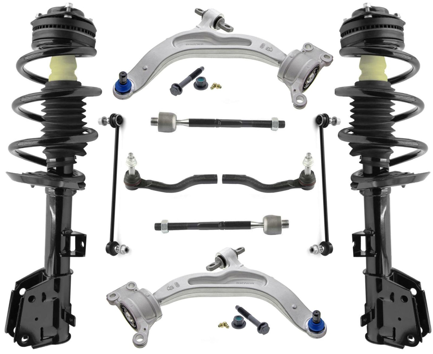 Front Struts Control Arms Tie Rods & Links For Pacifica Hybrid 2017 2018 19 2024