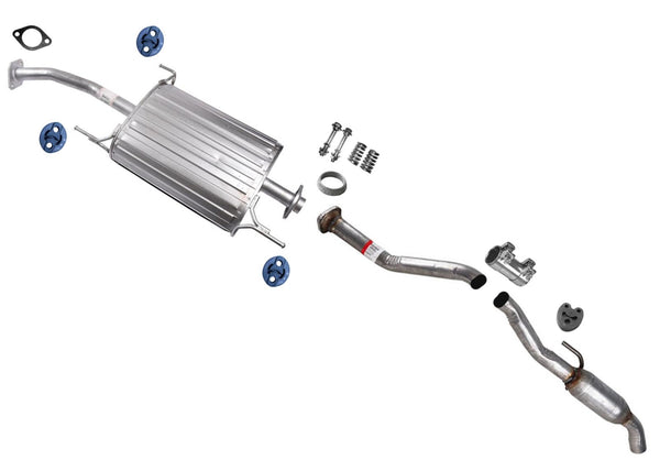Muffler Resonator Pipe Exhaust System For Nissan NV200 City Express 13-21 2.0L