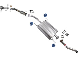 Muffler Resonator Pipe Exhaust System For Nissan NV200 City Express 13-20 2.0L