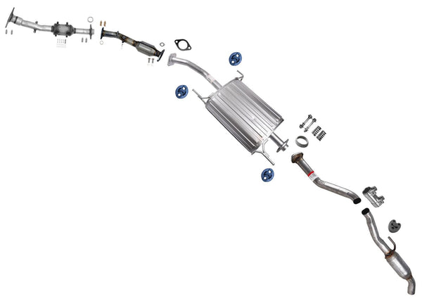 Muffler Resonator Pipe Exhaust System For Nissan NV200 City Express 13-20 2.0L