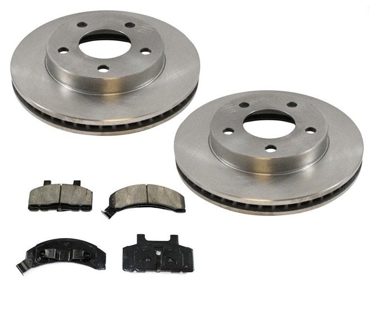 83-90 Celebrity 83-96 Cutlass Ciera Pastillas de rotor de disco de freno delantero 115 mm 10,25 pulgadas