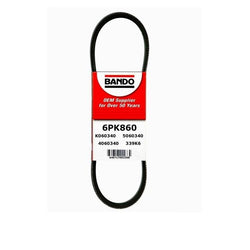 Serpentine Belt-INCHES Bando 860K6 Fits Ranger 3.0L