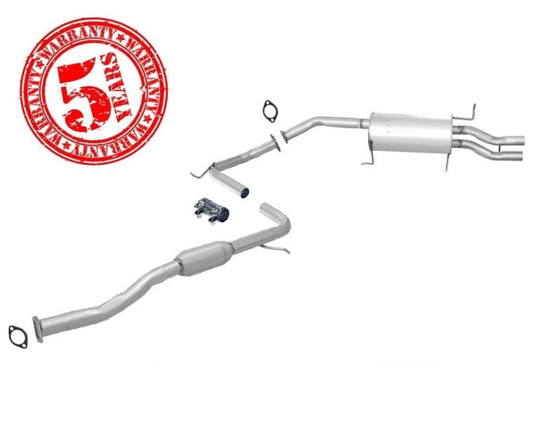 1990-1994 Mazda 323 Protege 1.8L Dual Outlet Muffler Exhaust System