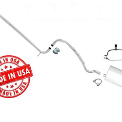 93-97 Saturn SL1 Sedan SW1 Wagon SOHC Muffler Exhaust Pipe System 708232 790161