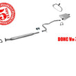 98-02 Saturn 1.9L DOHC 2Dr 4Dr Wagon DOHC Vin 7 Muffler Exhaust Pipe System
